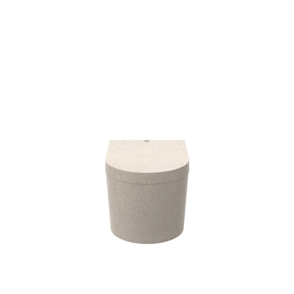 Block Wall Hung Toilet