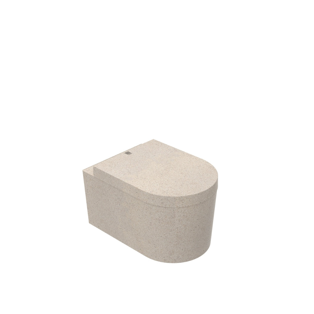 Block Wall Hung Toilet